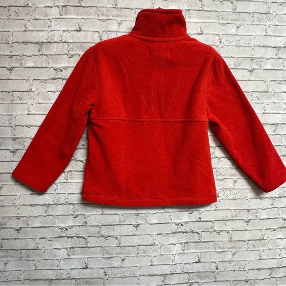 Class Club Kids Boys Size 4/5 Red Sweatshirt Jacket 1/4 Zip - Picture 2 of 10